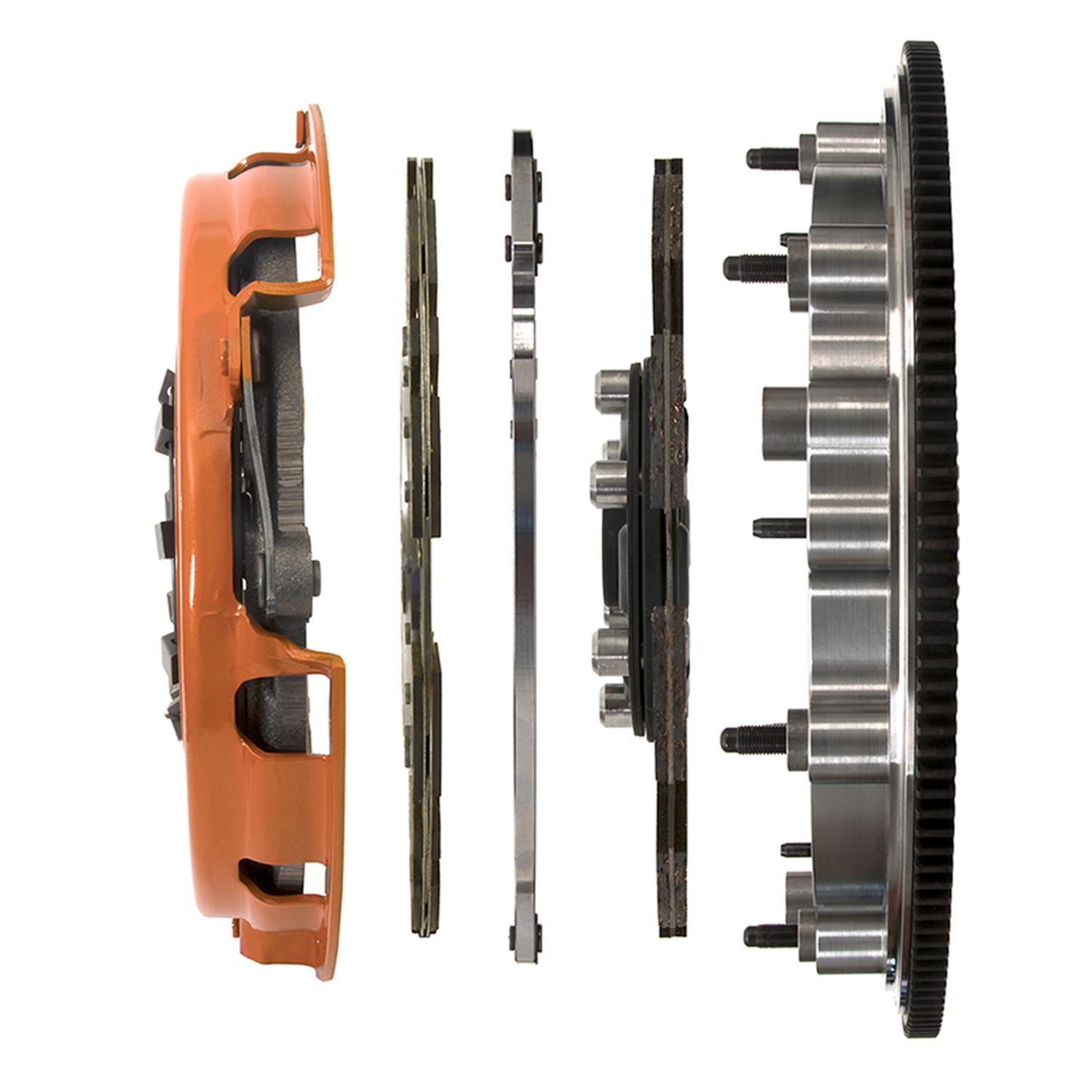 Centerforce DYAD DS Clutch Kits 413614847 Kit, DS, Twin-Disc, 1.125 in.-26 Spline, 10.4 in. Disc, Steel Flywheel, Cadillac, Chevy, LSA, Kit thumbnail 9