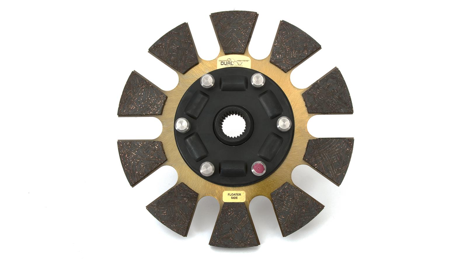 Centerforce DYAD DS Clutch Kits 413614867 Kit, DS, Performance, Dual Disc, 26-Spline, 1.125 in. Diameter, 10.400 in. Disc Diameter, Organic/Carbon Composite, Billet Flywheel, Kit thumbnail 2