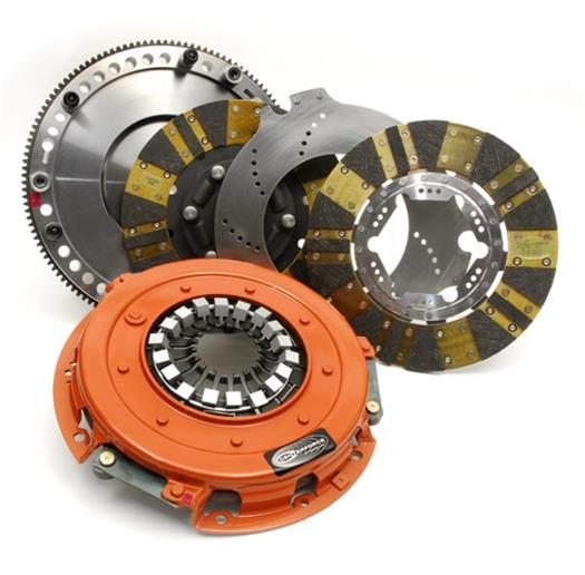 Centerforce DYAD DS Clutch Kits 413693018 Kit, DS, Performance, Dual Disc, 23-Spline, 1 in. Diameter, 10.400 in. Disc Diameter, Organic/Carbon Composite, Billet Flywheel, Kit