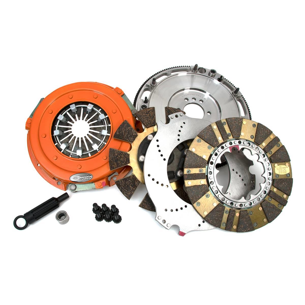 Centerforce DYAD DS Clutch Kits 413715748 Kit, DS, Twin-Disc, 1.125 in.-10 Spline, 10.4 in. Disc, Billet Steel Flywheel, GM, ZZ454, Kit