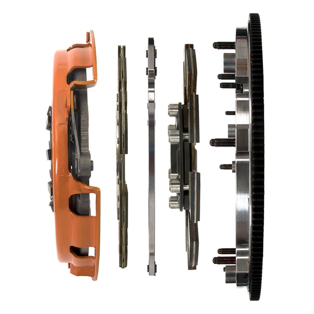 Centerforce DYAD DS Clutch Kits 413715748 Kit, DS, Twin-Disc, 1.125 in.-10 Spline, 10.4 in. Disc, Billet Steel Flywheel, GM, ZZ454, Kit thumbnail 2