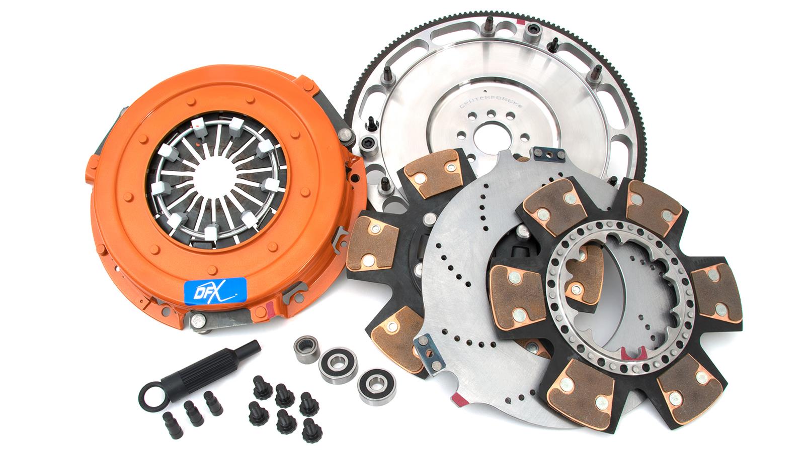 Centerforce DYAD XDS Clutch Kits 415614842 Kit, XDS, Twin-Disc, 1.125 in.-26 Spline, 10.4 in. Disc, Steel Flywheel, Chevy, Pontiac, LS, Kit