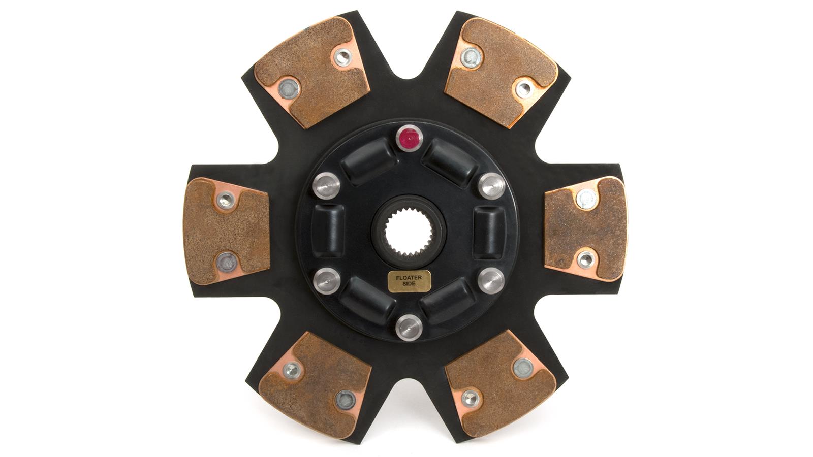 Centerforce DYAD XDS Clutch Kits 415614877 Kit, XDS, Performance, Dual Disc, 26-Spline, 1.125 in. Diameter, 10.400 in. Disc Diameter, Cerametallic, Billet Flywheel, Kit thumbnail 5