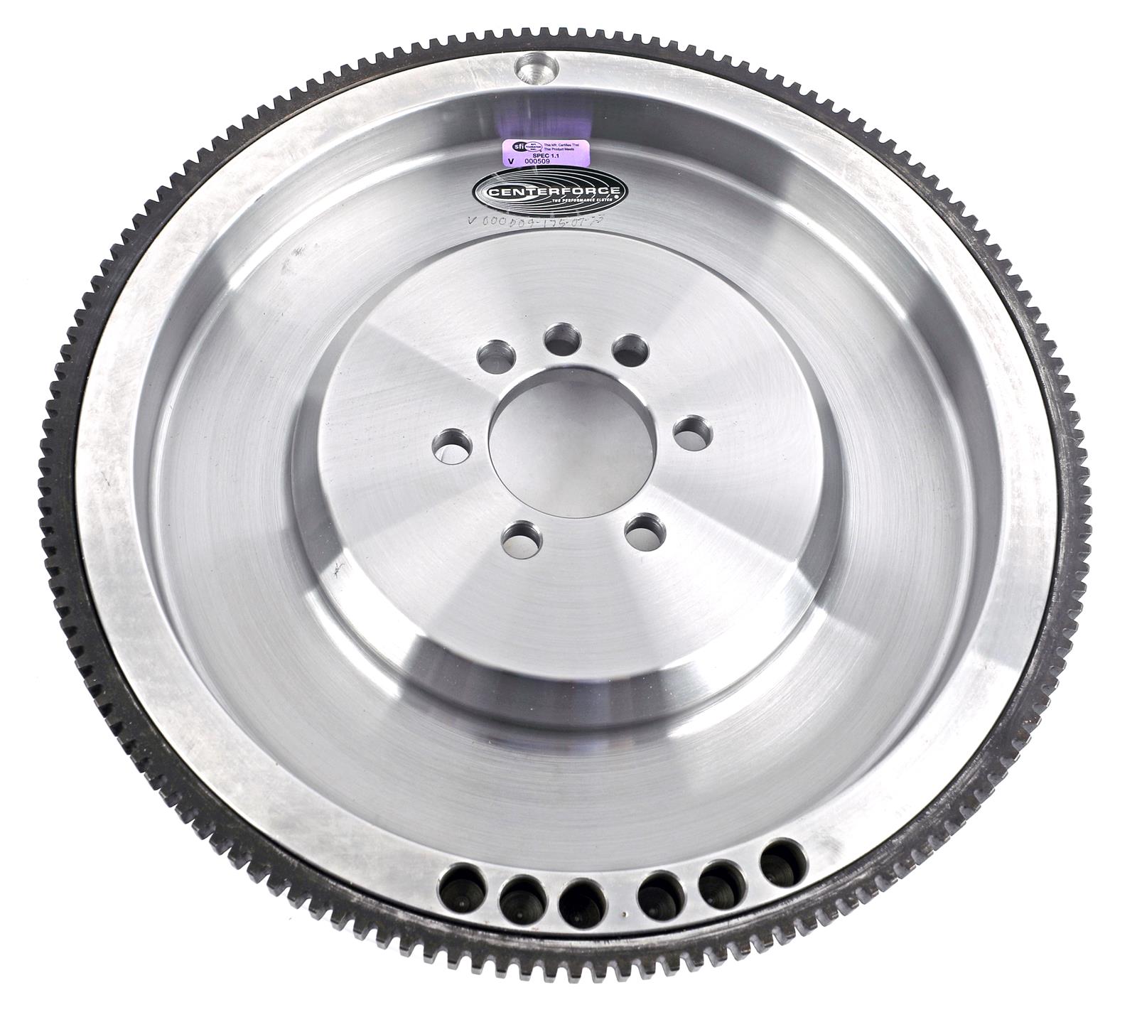 Centerforce Billet Steel 153-Tooth Flywheel 700175 Flywheel, Steel, 153-Tooth, 1-Piece Rear Main, 27.6 lb., External Engine Balance, Chevy, 4.3, 5.0, 5.7L, Each