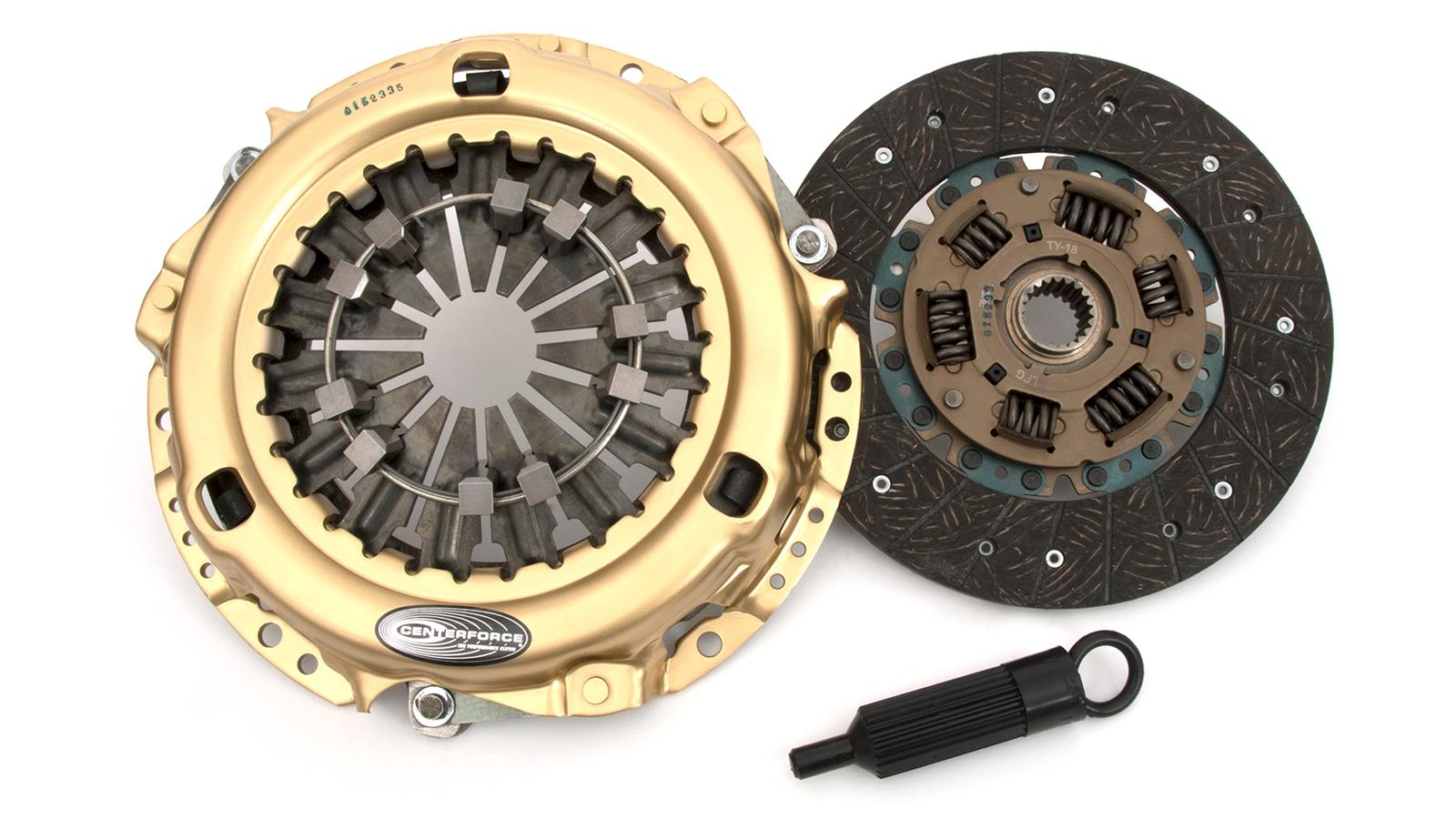 Centerforce I Clutch Kits CF018522 Kit, Organic, 1 1/8 in. Diameter Shaft, 21-Spline, 9.250 in. Diameter Disc, Toyota, Kit thumbnail 8