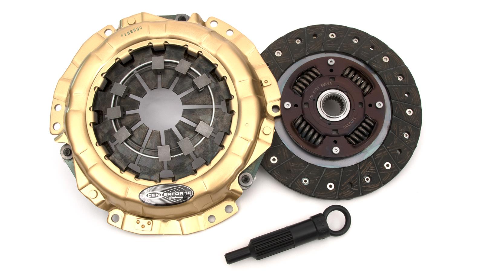 Centerforce I Clutch Kits CF035542 Kit, Organic, 15/16 in. Diameter Shaft, 21-Spline, 8.875 in. Diameter Disc, Geo, Toyota, Kit thumbnail 6