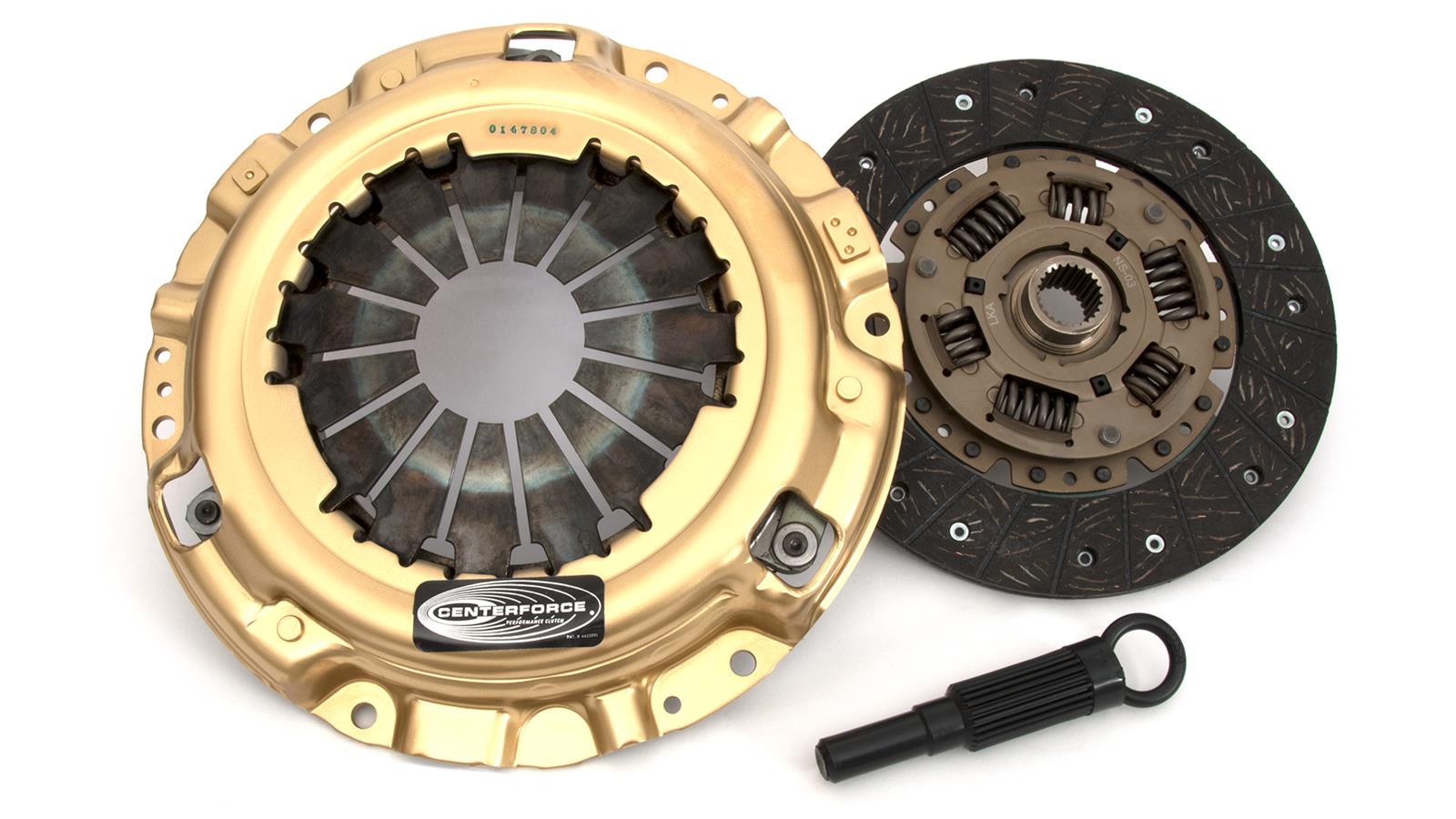 Centerforce I Clutch Kits CF035916 Kit, Organic, 1 in. Diameter Shaft, 24-Spline, 8.875 in. Diameter Disc, for Nissan, Kit thumbnail 9