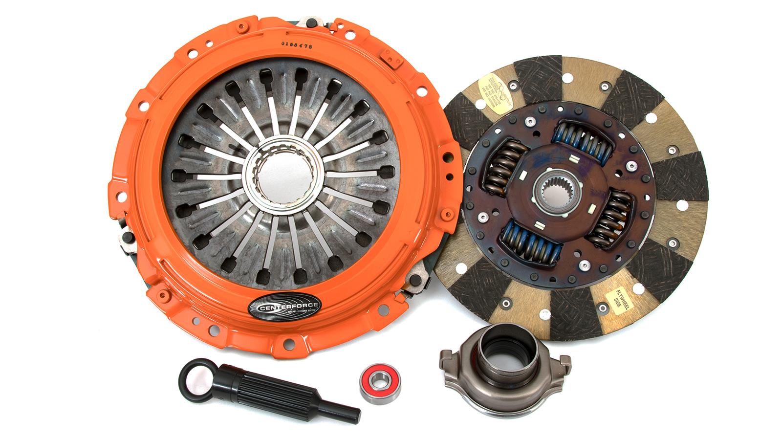 Centerforce Dual Friction Clutch Kits DF012628 Kit, Friction, 1 in. Diameter Shaft, 24-Spline, 9.437 in. Diameter Disc, Subaru, Kit thumbnail 3
