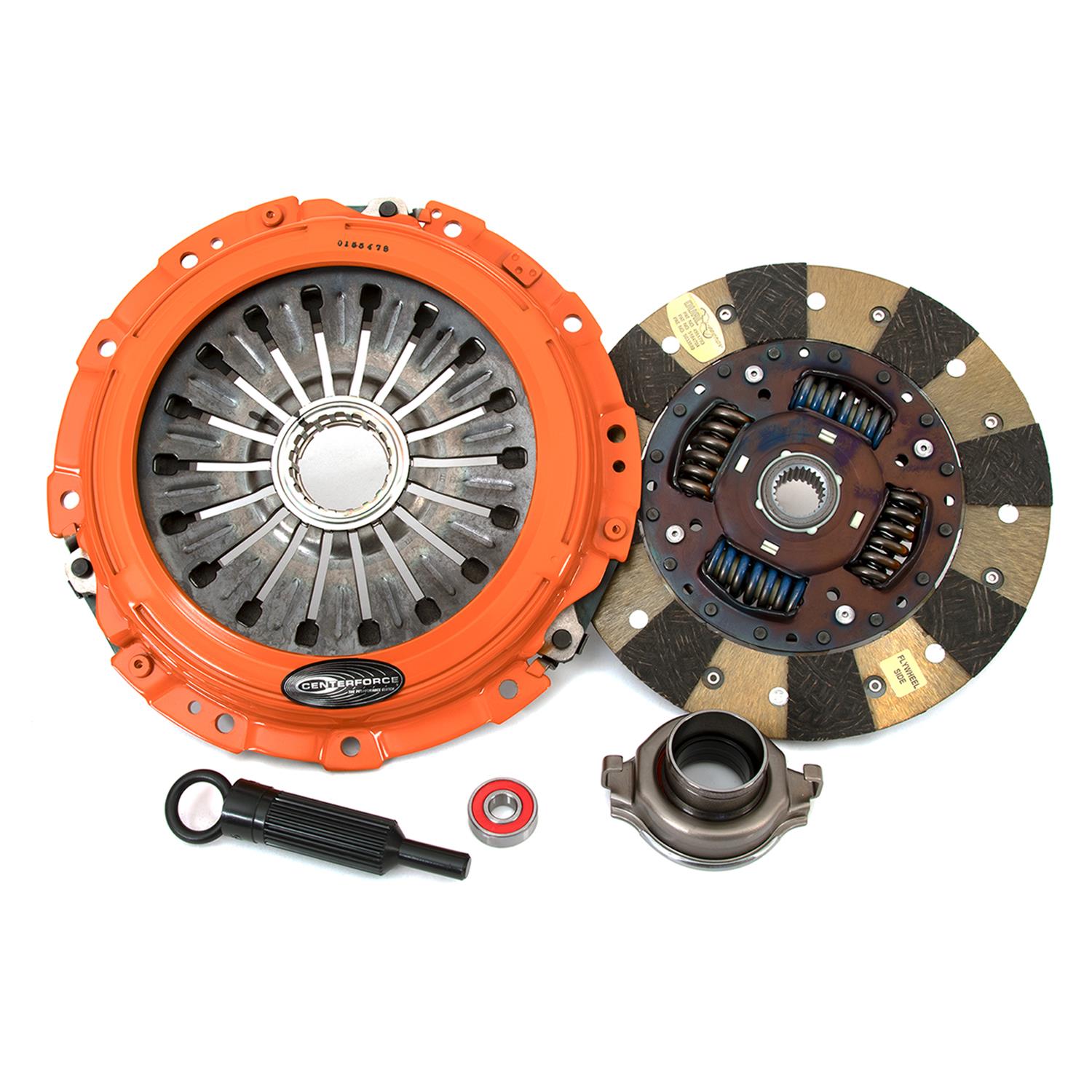 Centerforce Dual Friction Clutch Kits DF012628 Kit, Friction, 1 in. Diameter Shaft, 24-Spline, 9.437 in. Diameter Disc, Subaru, Kit