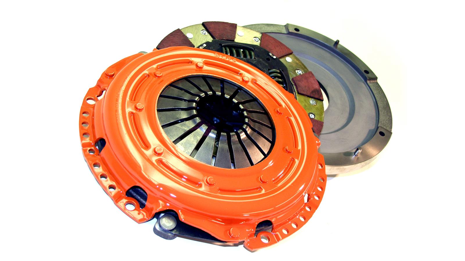 Centerforce Dual Friction Clutch Kits DF037672 Kit, Friction, 15/16 in. Diameter Shaft, 17-Spline, 9.437 in. Diameter Disc, Dodge, 2.4L, Kit thumbnail 2