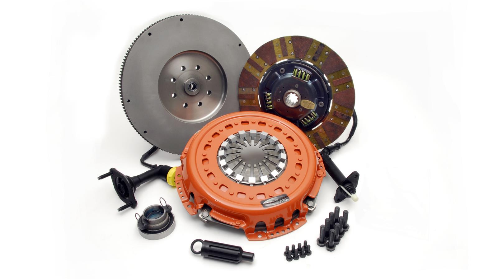 Centerforce Dual Friction Clutch Kits DF143253 Kit, Friction, 1.375 in.-10 Spline, 13 in. Disc, Cast Iron Flywheel, Dodge, Ram, Cummins, Kit thumbnail 2
