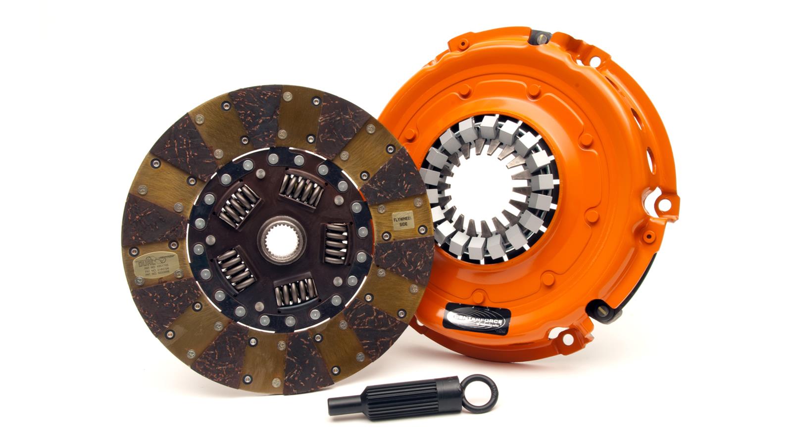 Centerforce Dual Friction Clutch Kits DF161911 Kit, Friction, 1 1/8 in. Diameter Shaft, 26-Spline, 10.75 in. Diameter Disc, Chevy, Corvette, Kit thumbnail 2