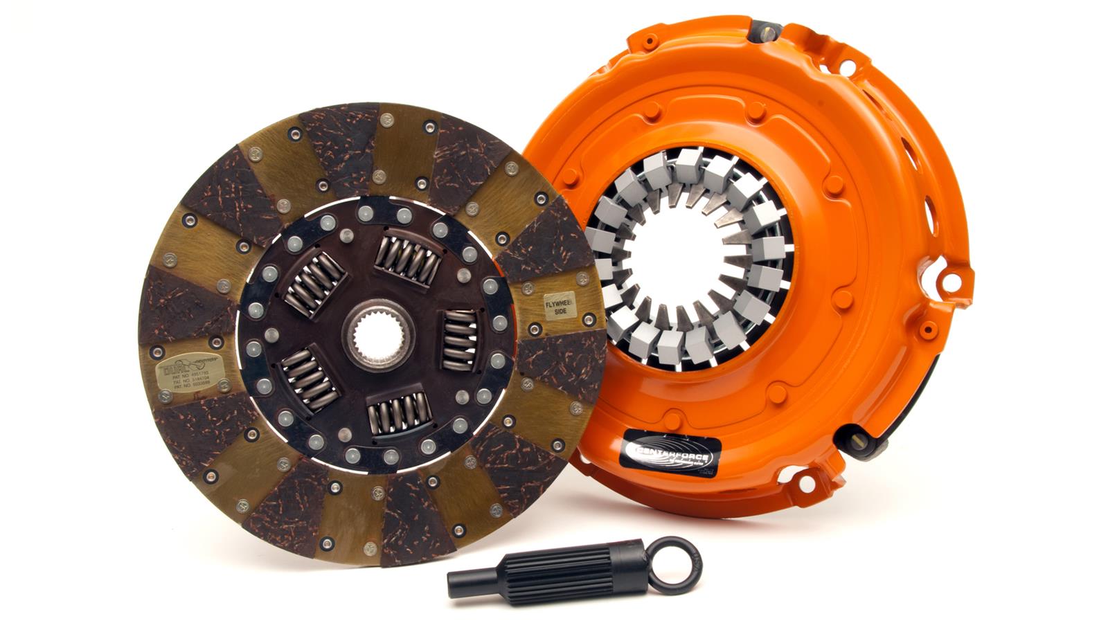 Centerforce Dual Friction Clutch Kits DF175810 Kit, Friction, 1 3/16 in. Diameter Shaft, 18-Spline, 10.937 in. Diameter Disc, Dodge/Plymouth, Kit thumbnail 2