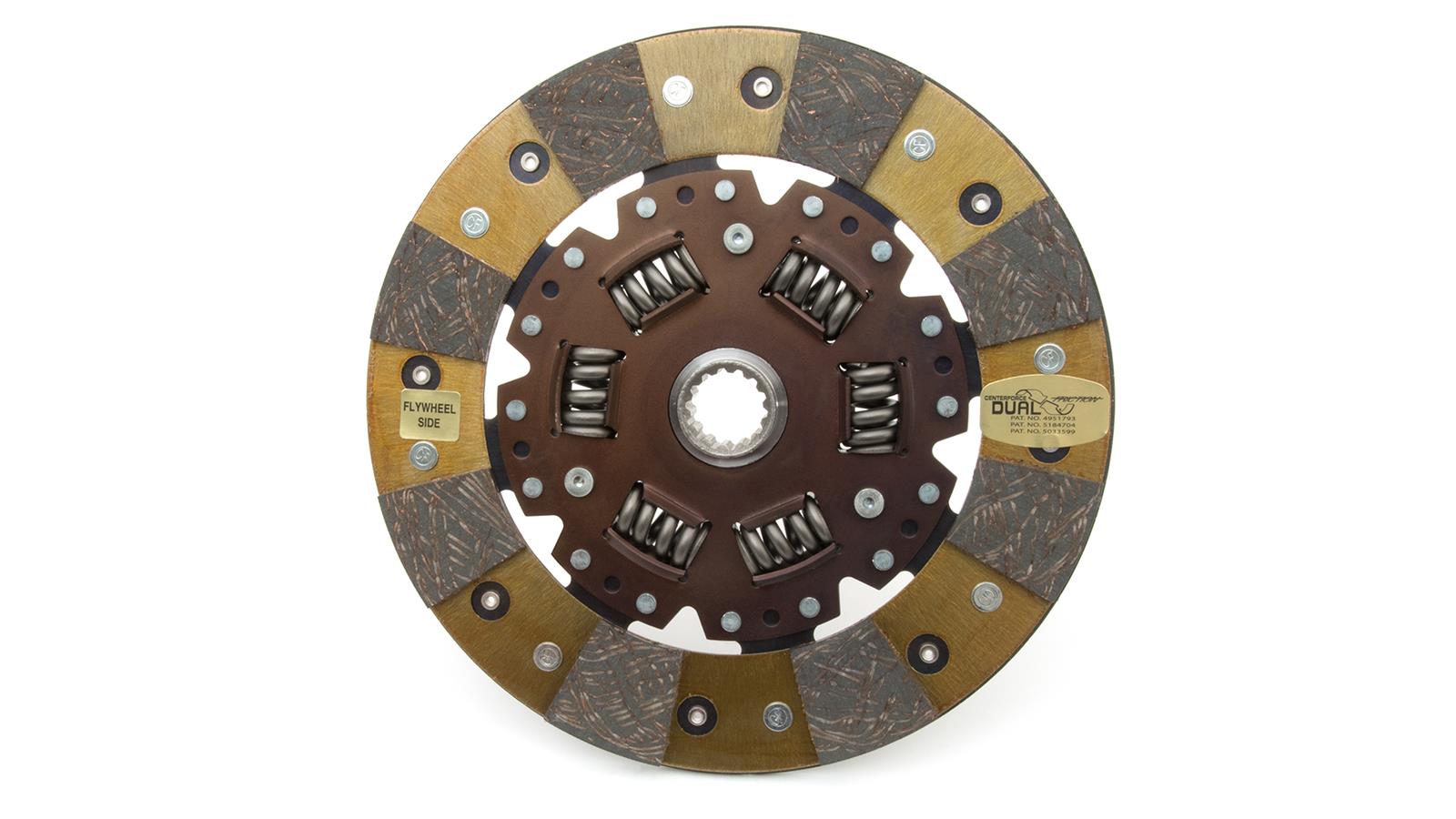 Centerforce Dual Friction Clutch Kits DF201614 Kit, Friction, 1 in. Diameter Shaft, 14-Spline, 9.125 in. Diameter Disc, Jeep, Kit thumbnail 3