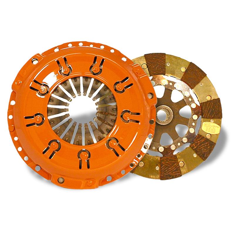 Centerforce Dual Friction Clutch Kits DF205189 Kit, Friction, 15/16 in. Diameter Shaft, 23-Spline, 9 in. Diameter Disc, Audi, Volkswagen, Kit
