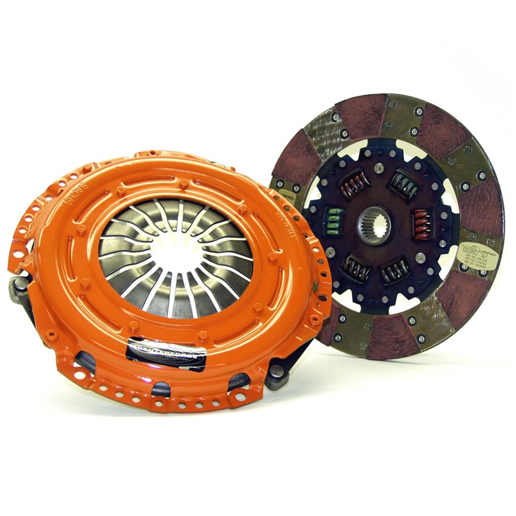 Centerforce Dual Friction Clutch Kits DF238261 Kit, Friction, 1 in. Diameter Shaft, 23-Spline, 9.437 in. Diameter Disc, Ford, Kit