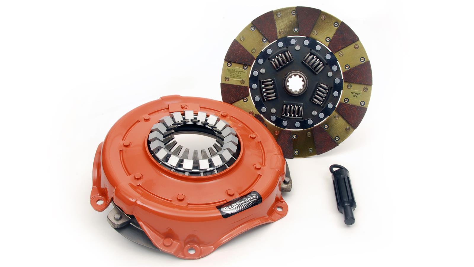 Centerforce Dual Friction Clutch Kits DF271739 Kit, Friction, 1 1/8 in. Diameter Shaft, 10-Spline, 10.4 in. Diameter Disc, AMC/Chevy/Pontiac, Kit thumbnail 2