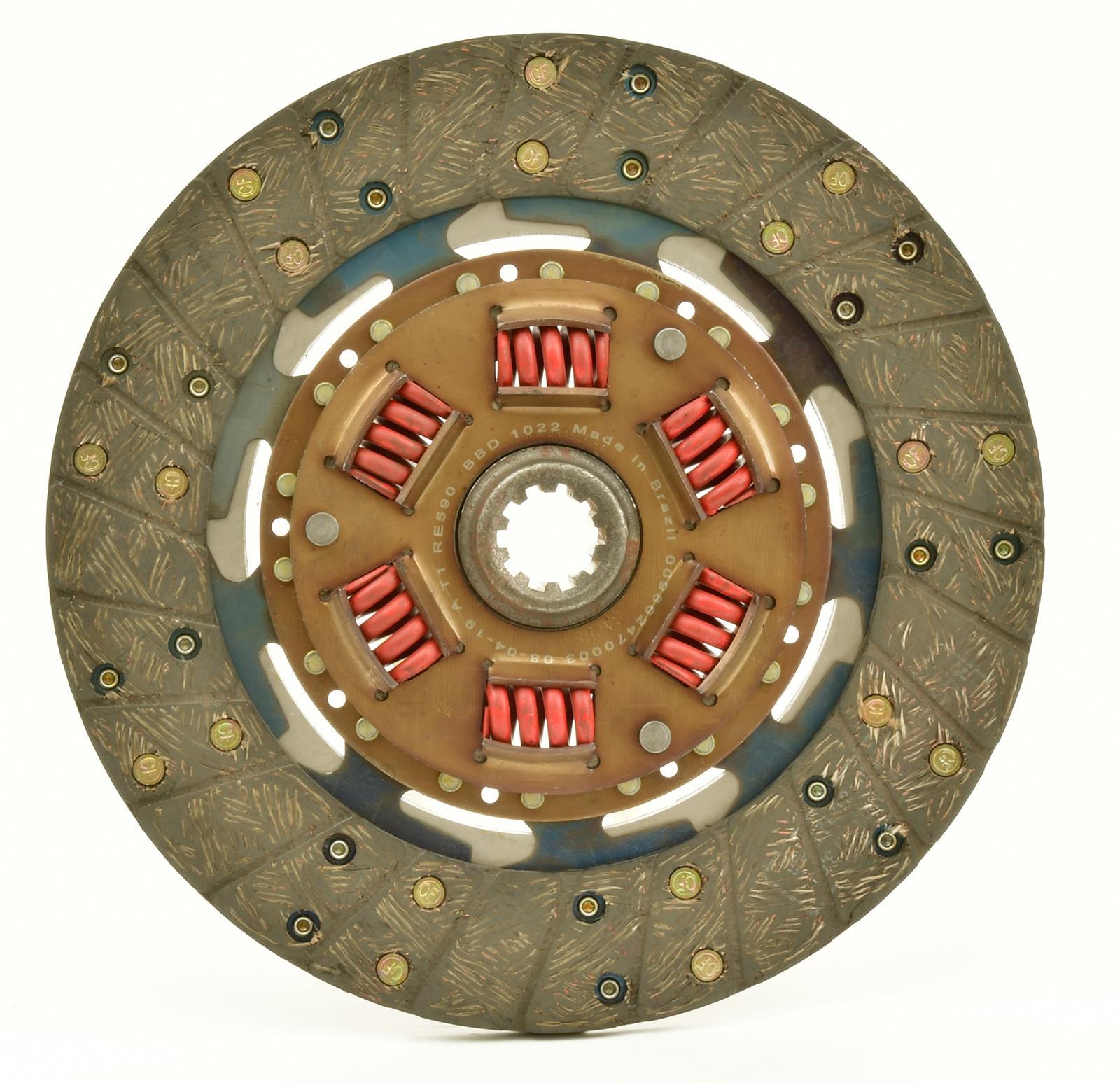 Centerforce Dual Friction Clutch Discs DF280490 Disc, Friction(R), Disc thumbnail 2