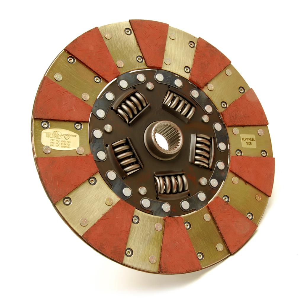 Centerforce Dual Friction Clutch Discs DF381488 Disc, Friction, 1.125 in. - 26-spline, Organic/Carbon Composite, 11.0 in. Diameter, Chevy, Pontiac