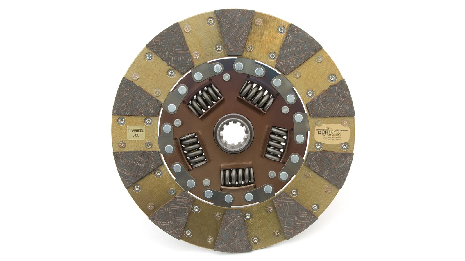 Centerforce Dual Friction Clutch Discs DF383271 Disc, Friction, 1 1/8 in. Diameter Shaft, 10-Spline, 10.4 in. Diameter Disc, AMC, GM, Each thumbnail 5