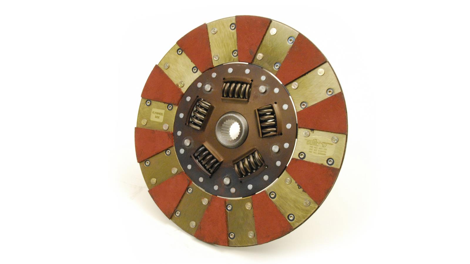 Centerforce Dual Friction Clutch Discs DF384070 Disc, Friction, 1 in. Diameter Shaft, 23-Spline, 11 in. Diameter Disc, Dodge, Plymouth, L6, V8 thumbnail 2