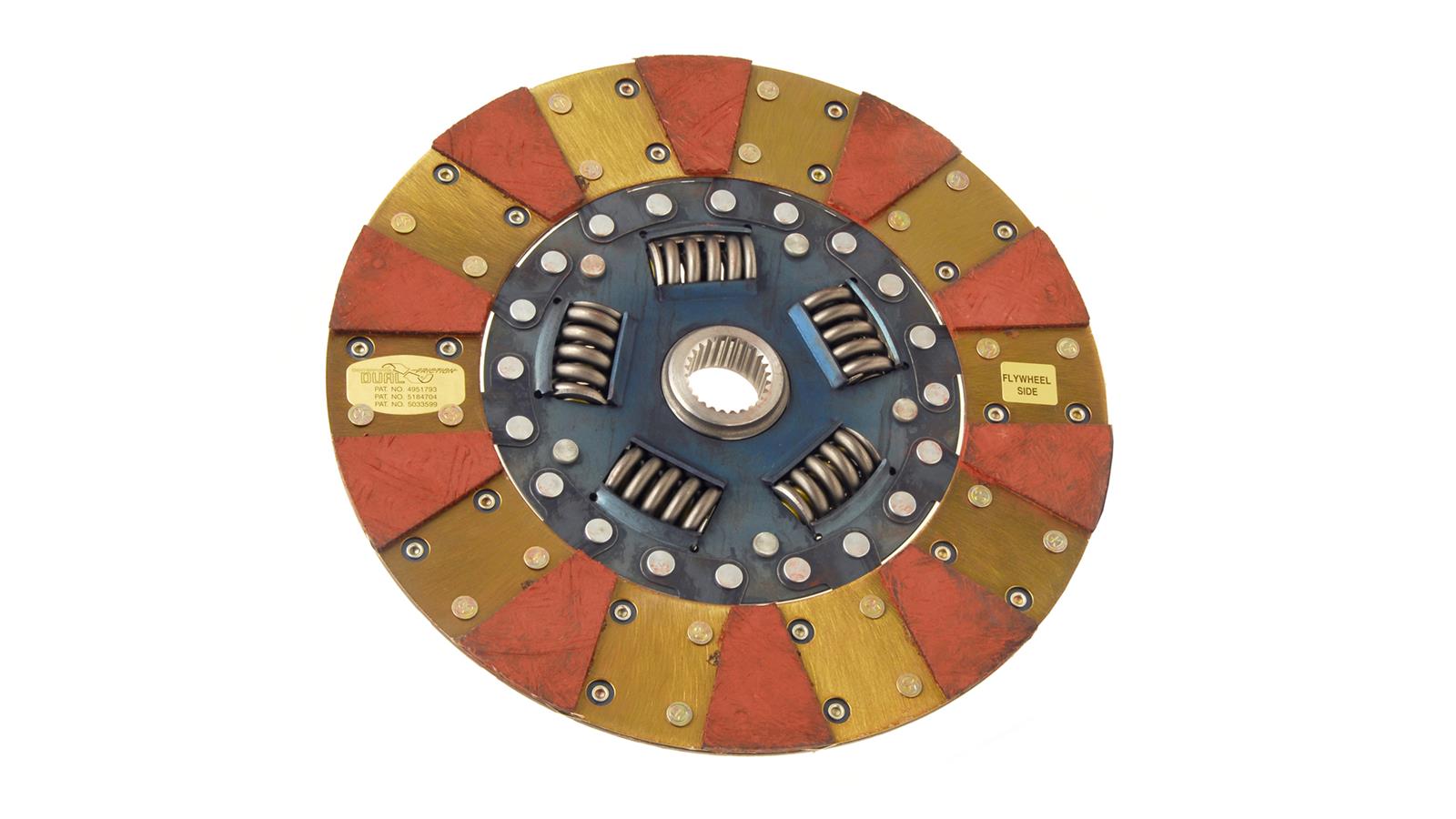 Centerforce Dual Friction Clutch Discs DF384161 Disc, Friction, 1 1/8 in.- 26-Spline, 10.4 in. Disc, Buick, Chevy, Oldsmobile, Pontiac, V8, Each thumbnail 2