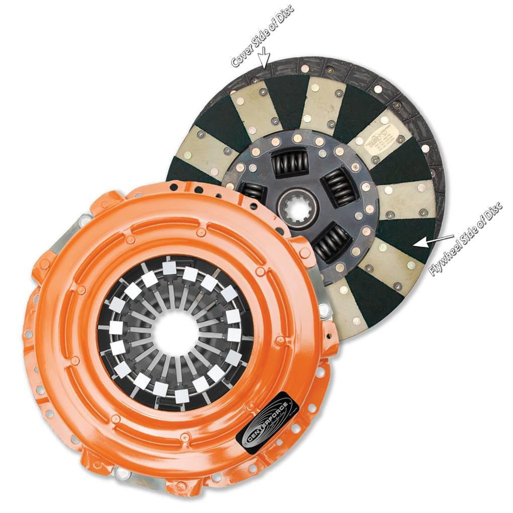 Centerforce Dual Friction Clutch Kits DF501110 Kit, Friction, 1 1/8 in. Diameter Shaft, 21-Spline, 9.125 in. Diameter Disc, Toyota, Kit