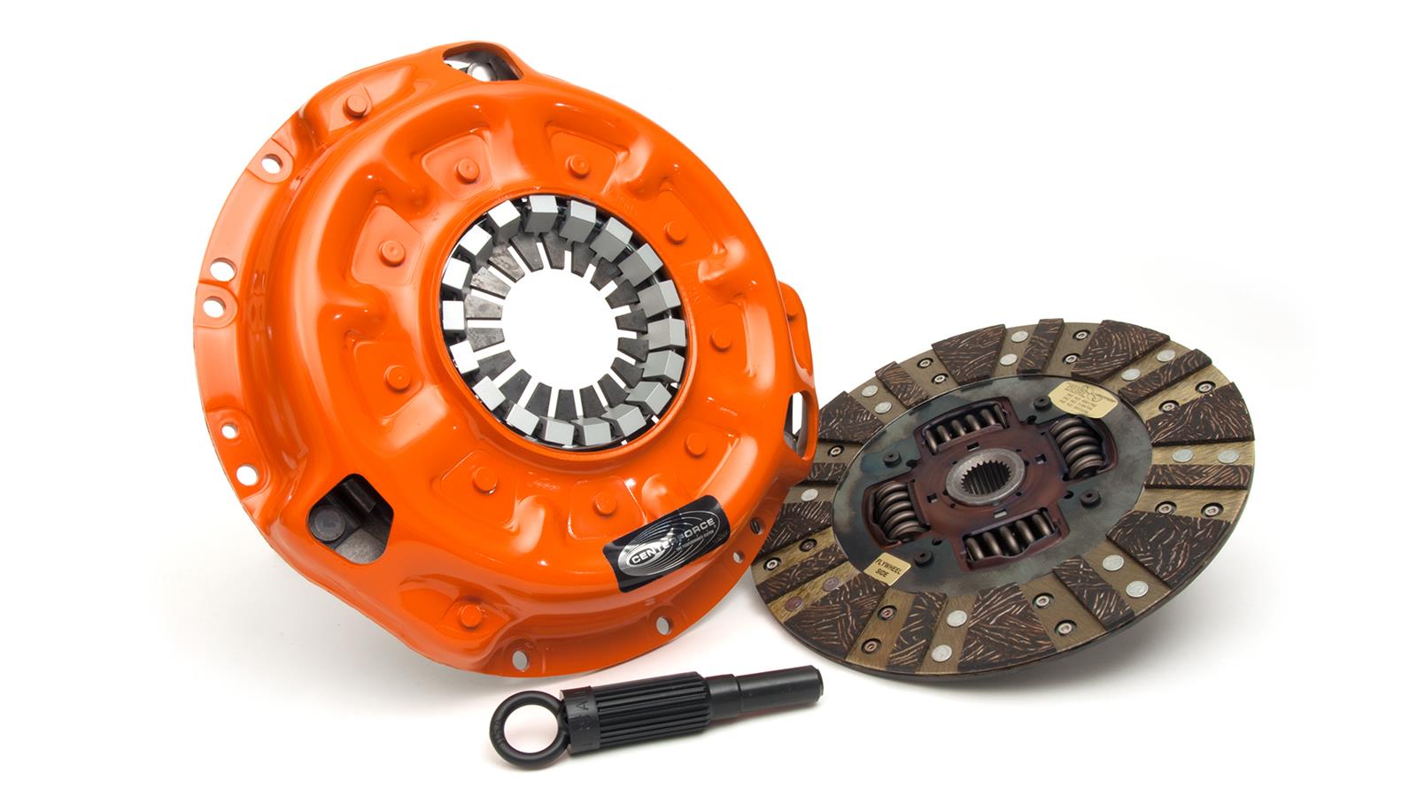 Centerforce Dual Friction Clutch Kits DF502502 Kit, Friction, 1 in. Diameter Shaft, 24-Spline, 9.75 in. Diameter Disc, for Nissan, 300ZX, Kit thumbnail 2