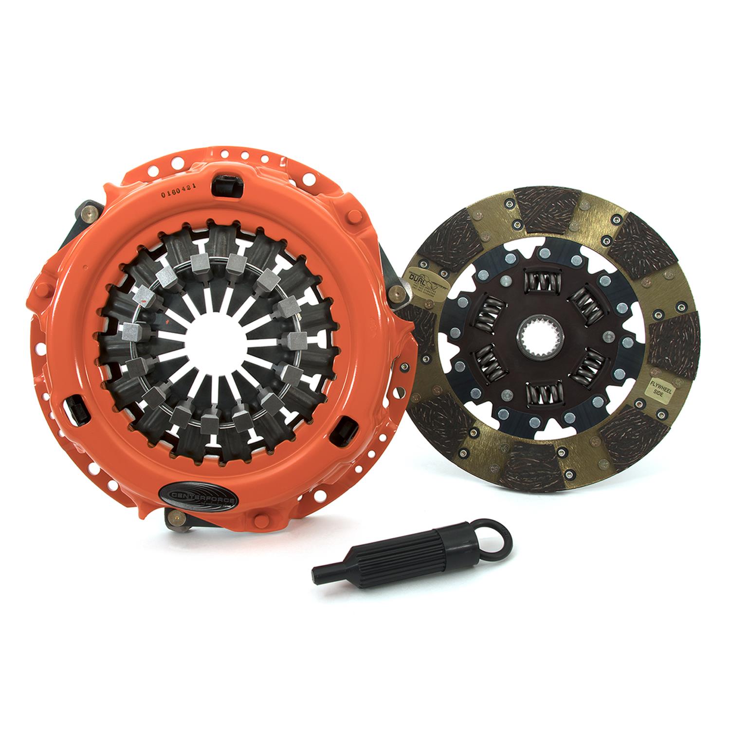 Centerforce Dual Friction Clutch Kits DF505018 Kit, Friction, Performance, Single Disc, 21-Spline, 1.125 in. Diameter, 236mm Disc Diameter, Organic/Carbon Composite, Sprung Hub, Kit