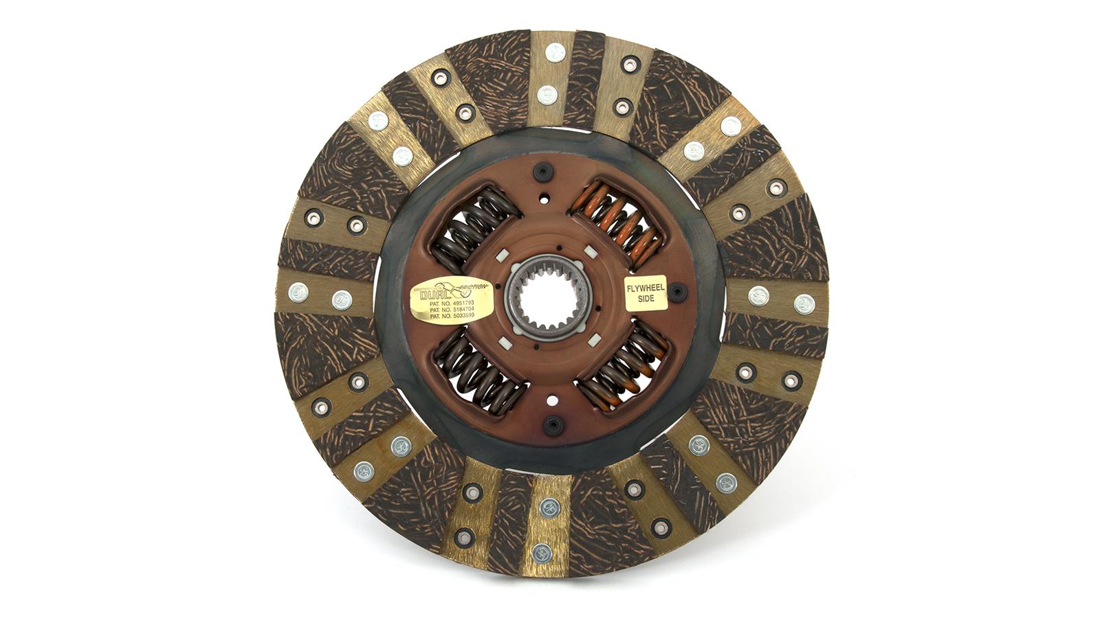 Centerforce Dual Friction Clutch Kits DF505120 Kit, Friction, 1 1/8 in. Diameter Shaft, 21-Spline, 10 in. Diameter Disc, Toyota, Kit thumbnail 6