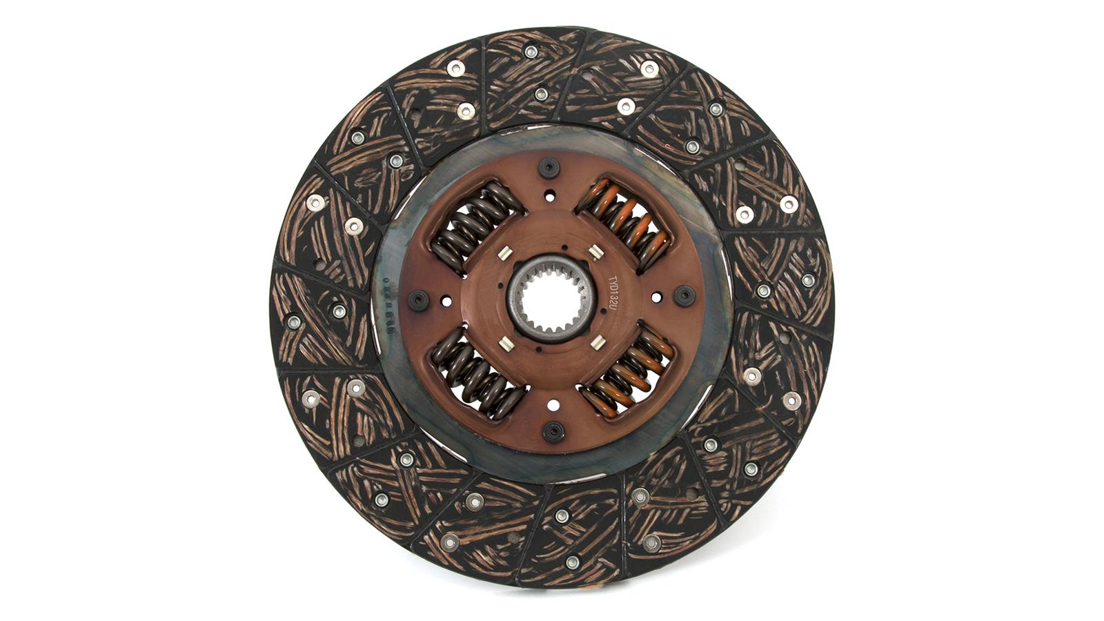Centerforce Dual Friction Clutch Kits DF505120 Kit, Friction, 1 1/8 in. Diameter Shaft, 21-Spline, 10 in. Diameter Disc, Toyota, Kit thumbnail 9