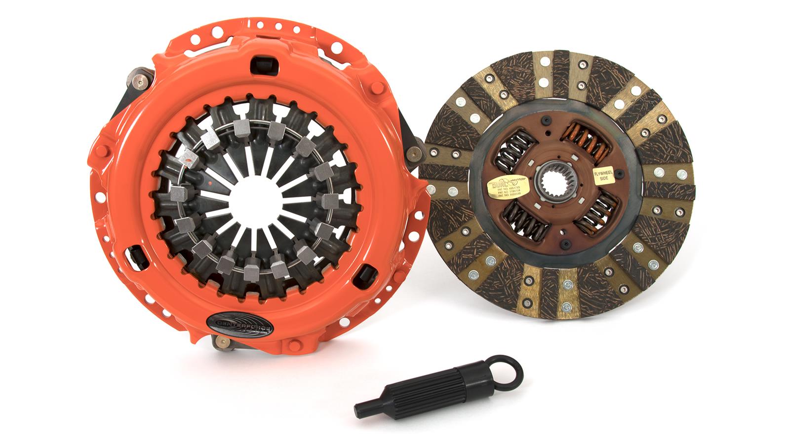 Centerforce Dual Friction Clutch Kits DF505120 Kit, Friction, 1 1/8 in. Diameter Shaft, 21-Spline, 10 in. Diameter Disc, Toyota, Kit thumbnail 8