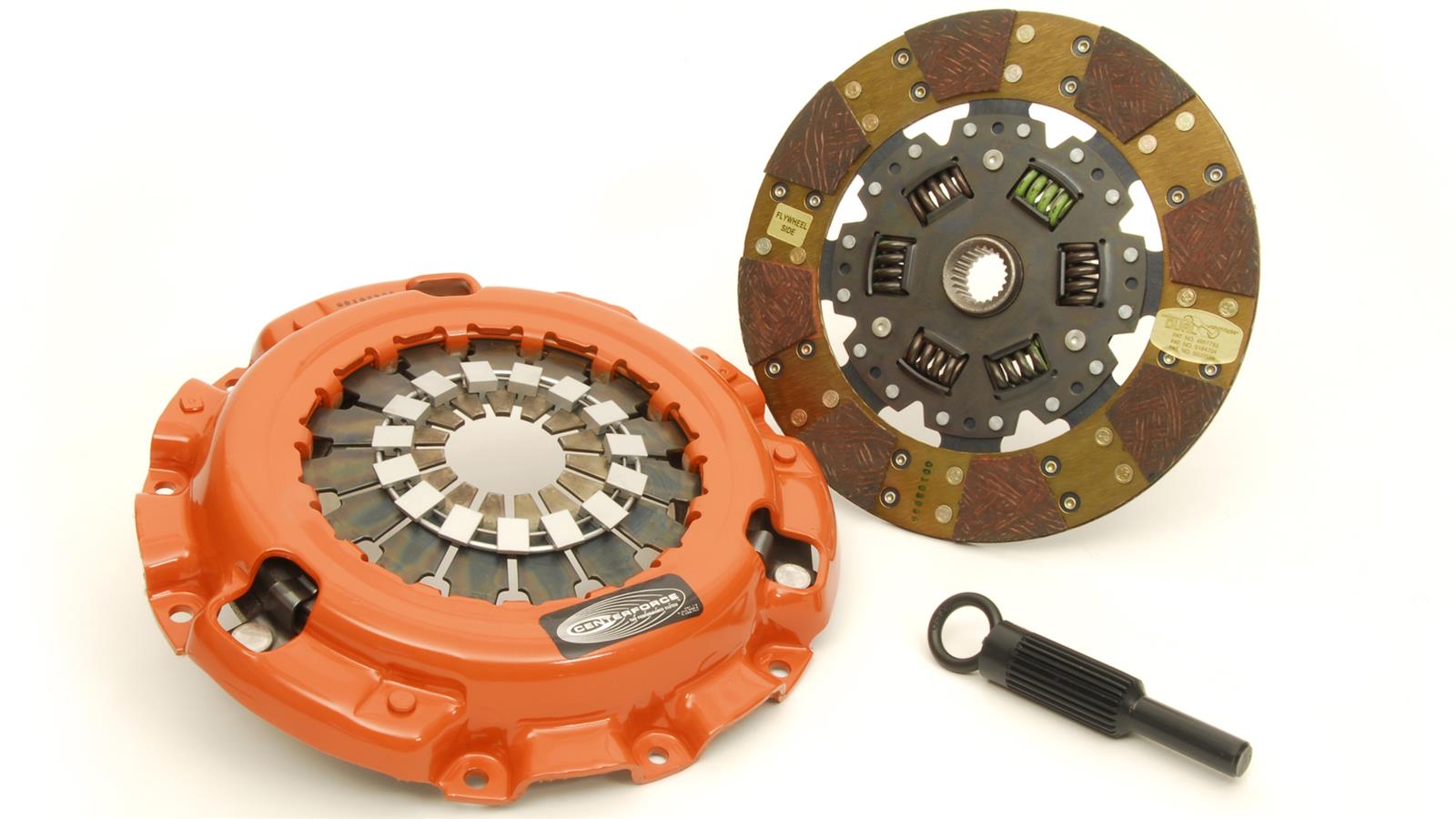 Centerforce Dual Friction Clutch Kits DF537033 Kit, Friction, 1 in. Diameter Shaft, 23-Spline, 9.437 in. Diameter Disc, Mitsubishi, Starion, Kit thumbnail 2
