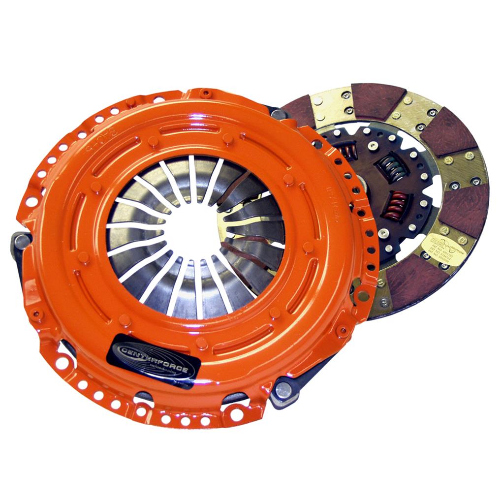 Centerforce Dual Friction Clutch Kits DF600702 Kit, Friction, Performance, Single Disc, 23-Spline, 1 in. Diameter, 240mm Disc Diameter, Organic/Carbon Composite, Sprung Hub, Kit