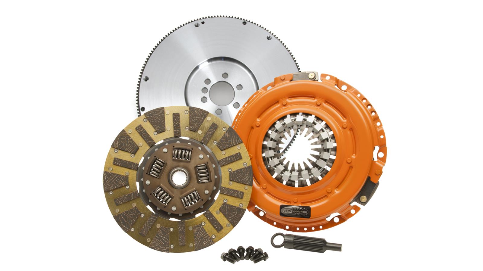 Centerforce Dual Friction Clutch Kits DF997997 Kit, Friction, 1 1/8 in. Diameter Shaft, 10-Spline, 12 in. Diameter Disc, Chevy, GMC, Kit thumbnail 2
