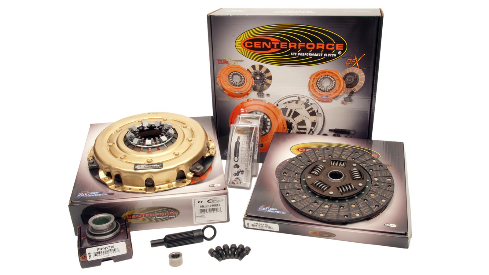 Centerforce I Clutch Kits KCF566116 Kit, I, 1.125 in. - 26-spline, Organic Disc, Chevy, Pontiac, 5.0L, 5.7L, Kit thumbnail 2