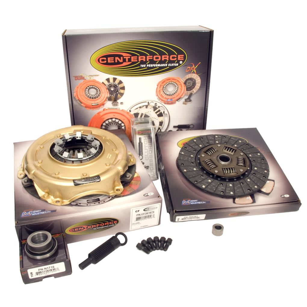Centerforce I Clutch Kits KCF757116 Kit, I, 1.125 in. - 10-spline, Organic Disc, Pressure Plate, Buick, Chevy
