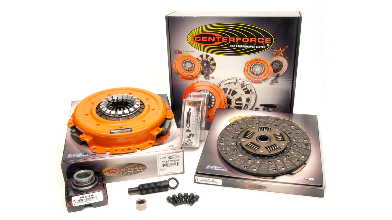 Centerforce II Clutch Kits KCFT485216 Kit, II, 1.125 in. - 26-spline, Organic Disc, Pressure Plate, Buick, Chevy, GMC, Oldsmobile, Pontiac, Kit thumbnail 2