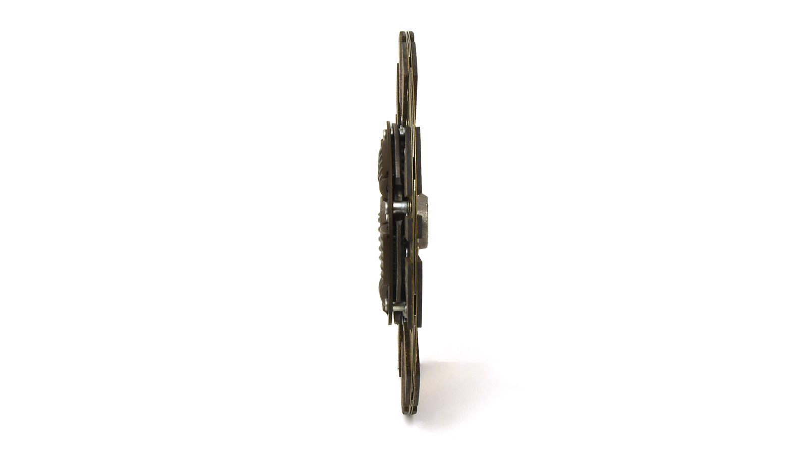 Centerforce Dual Friction Clutch Kits KDF148174 Kit, Friction, 1 1/8 in. Diameter Shaft, 10-Spline, 10.4 in. Diameter Disc, Billet Steel Flywheel, Jeep, Kit thumbnail 6