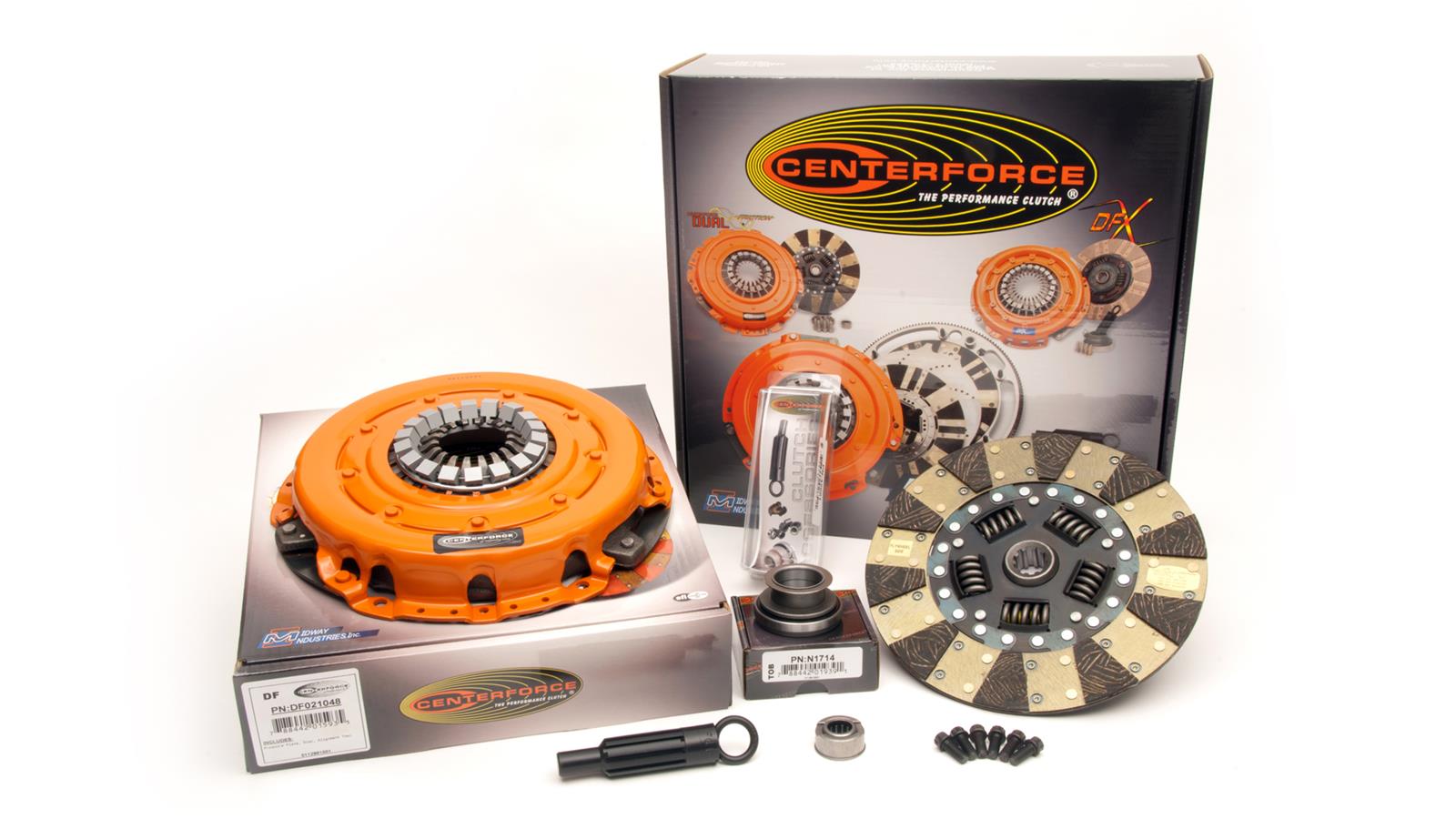Centerforce KDF214814 Centerforce Dual Friction Clutch Kits