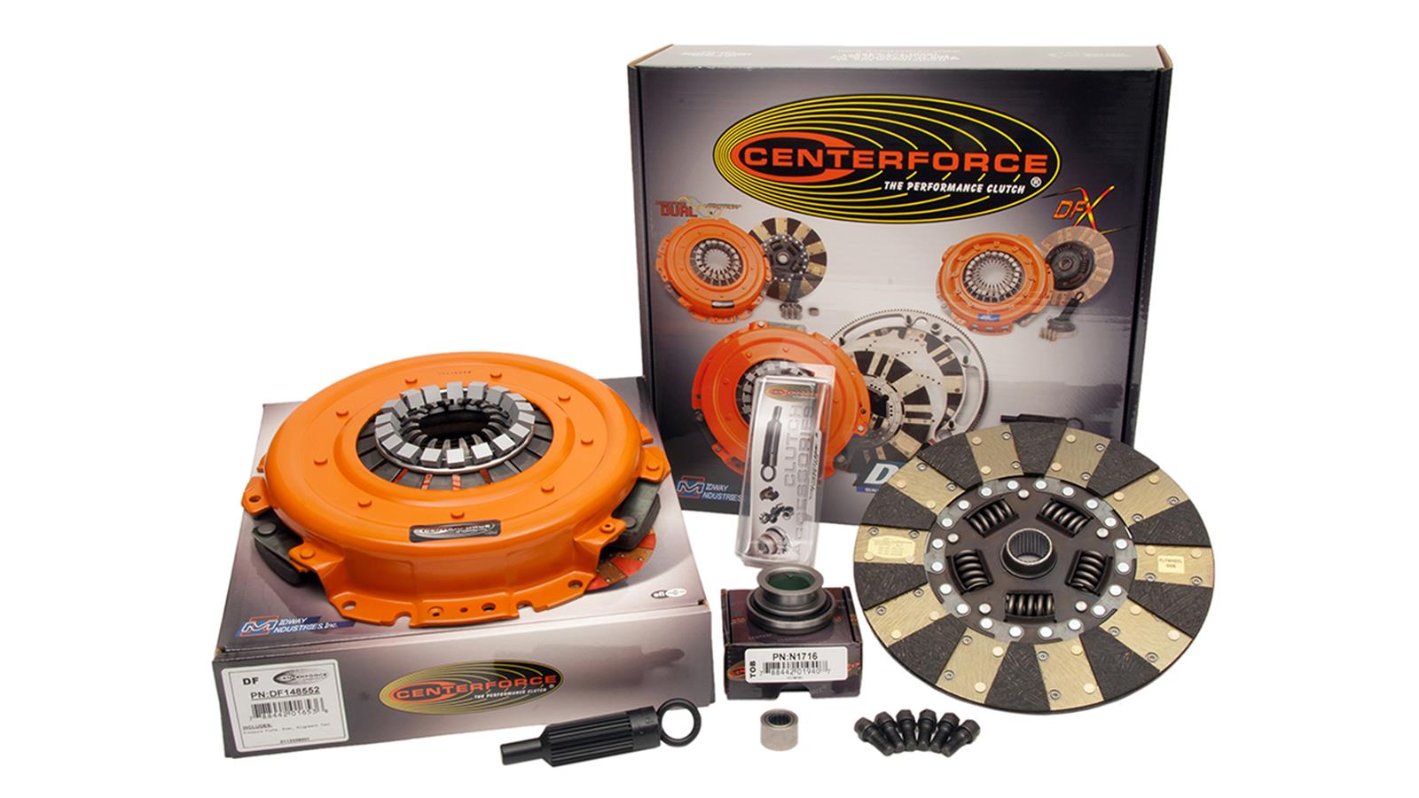 Centerforce KDF485216 Centerforce Dual Friction Clutch Kits