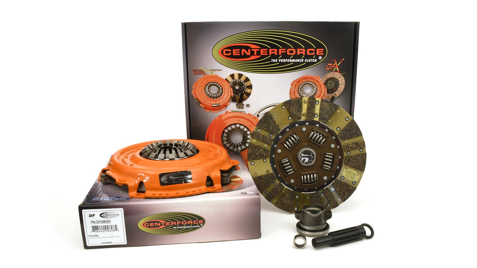 Centerforce Dual Friction Clutch Kits KDF641481 Kit, Friction, 1 1/8 in. Diameter Shaft, 10-Spline, 10.4 in. Diameter Disc, Jeep, Kit thumbnail 8