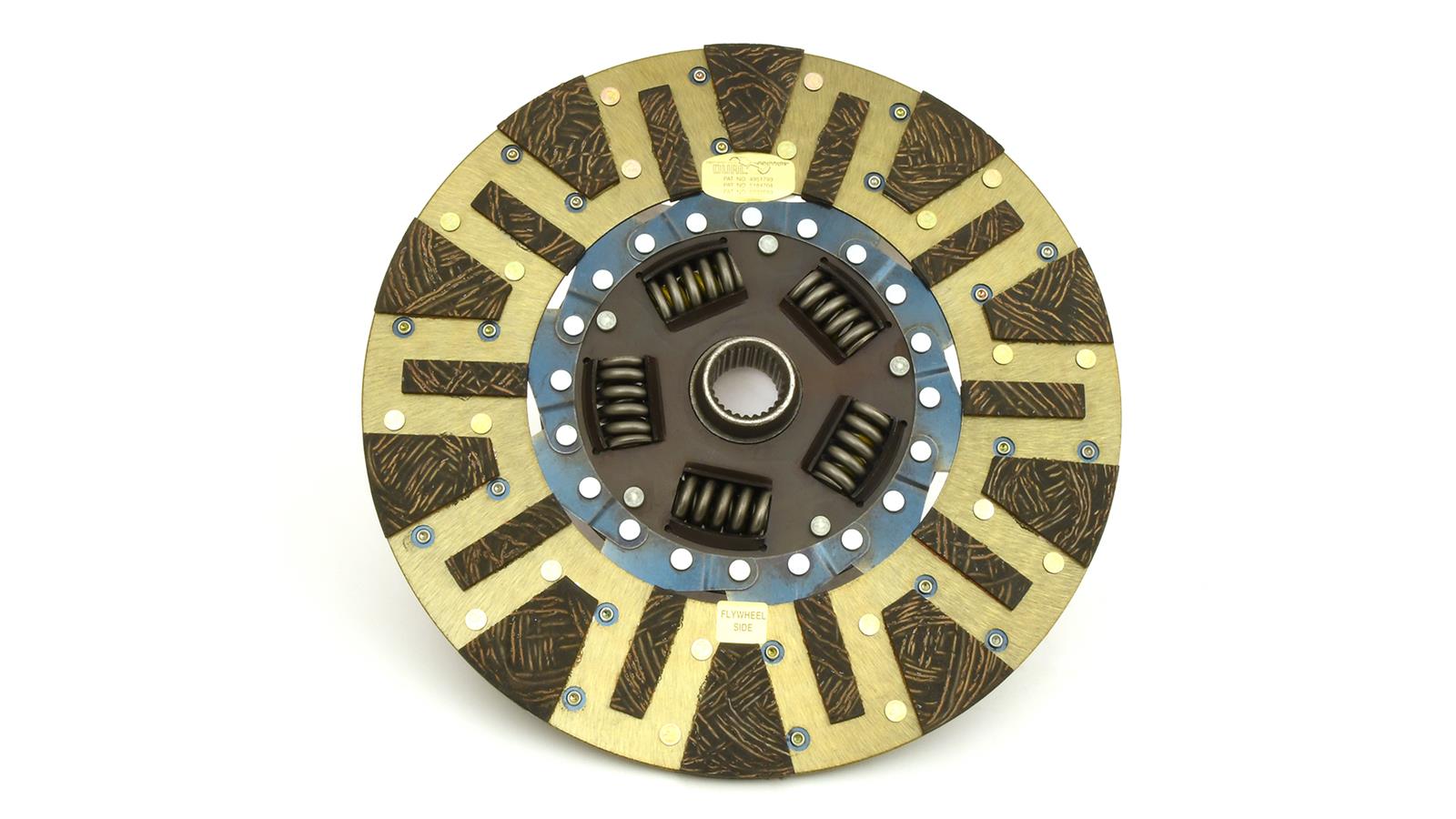 Centerforce Dual Friction Clutch Kits KDF931042 Kit, Friction, 26-spline, 12 in. Disc Diameter, Organic/Carbon Composite Disc, Pressure Plate, Billet Steel Flywheel, Chevy, Pontiac, Kit thumbnail 3