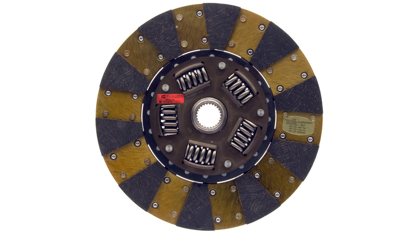 Centerforce LMC Clutch Discs LM384148 Disc, Carbon Composite, 1 1/8 in.- 26-Spline, 11 in. Disc, GM, V8, Each thumbnail 2