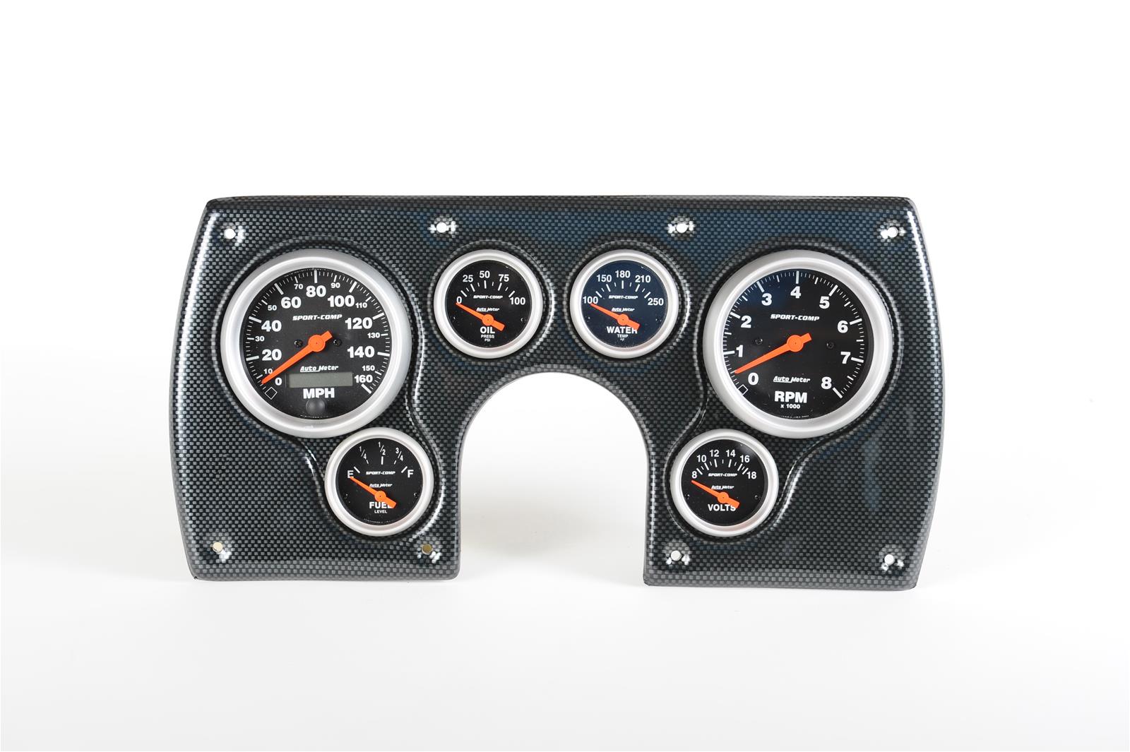 Classic Dash 101820513 Classic Thunder Road Instrument Panels with