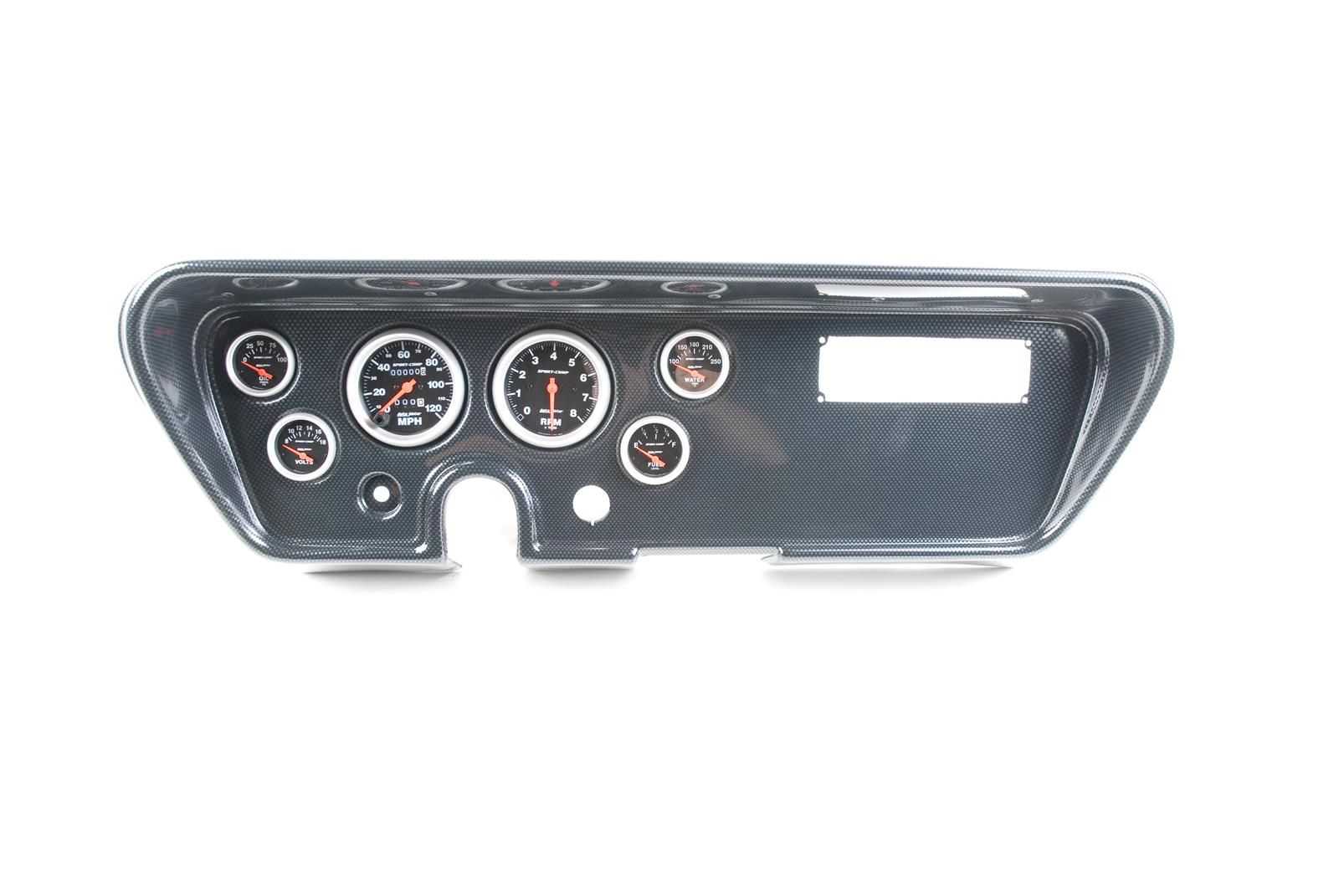 1966 PONTIAC GTO Classic Dash 411661313 Classic Thunder Road Instrument ...