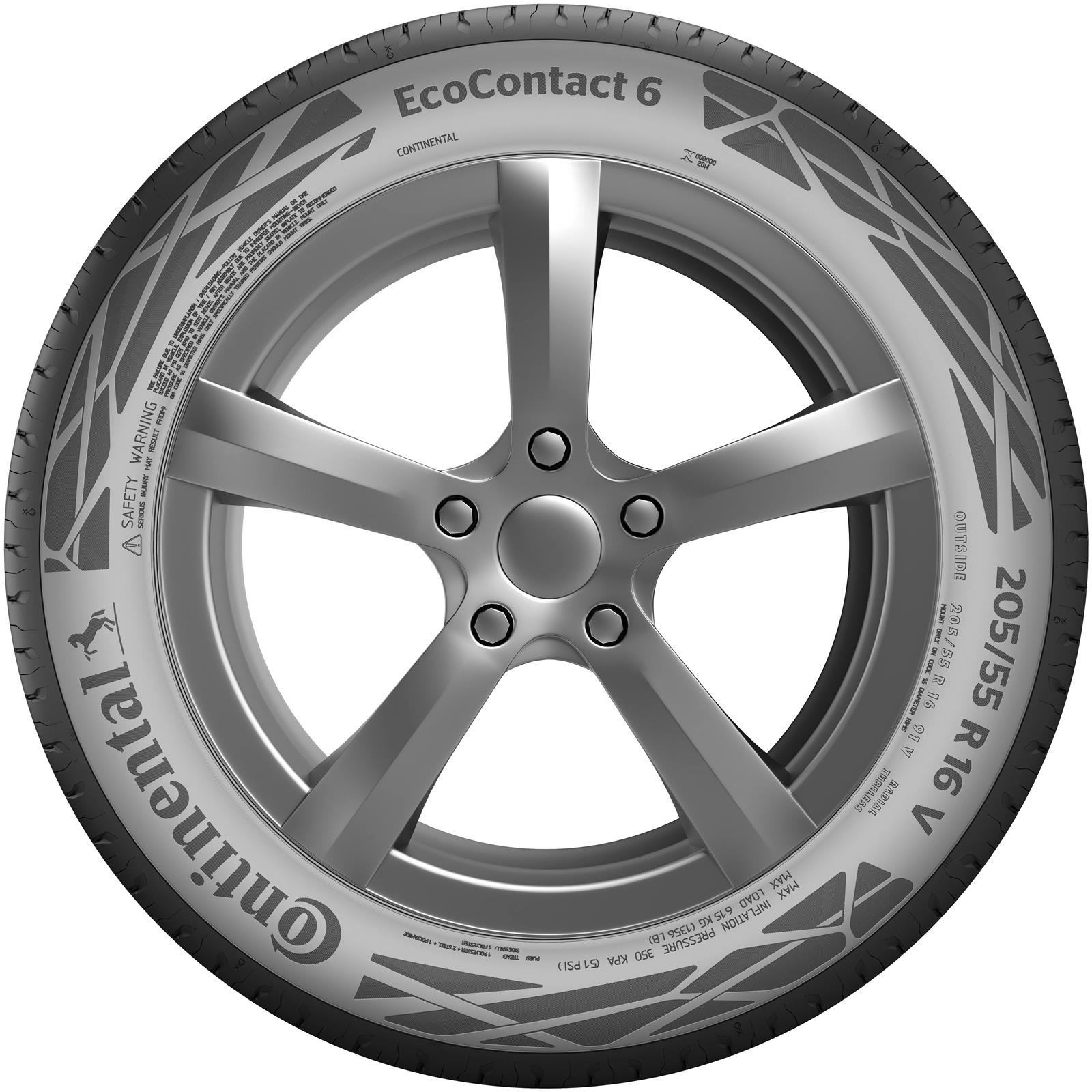 Continental Tire 03134670000 Continental EcoContact 6 Q Tires