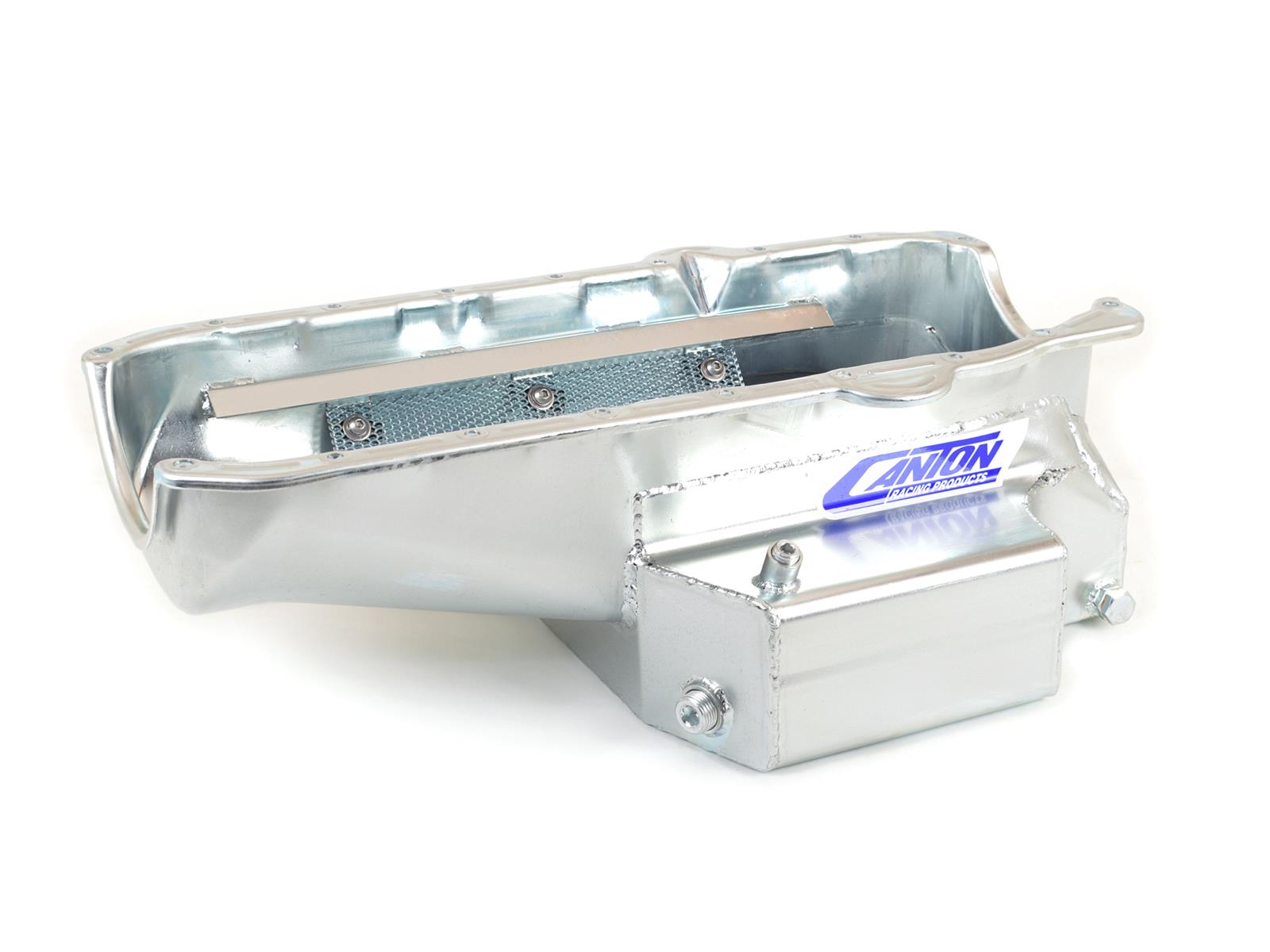 Canton Racing Circle Track Wet Sump Oil Pans 11-120M Pan, Track, Steel, 7 qt., Rear Sump, Chevy, Small Block, Each thumbnail 3