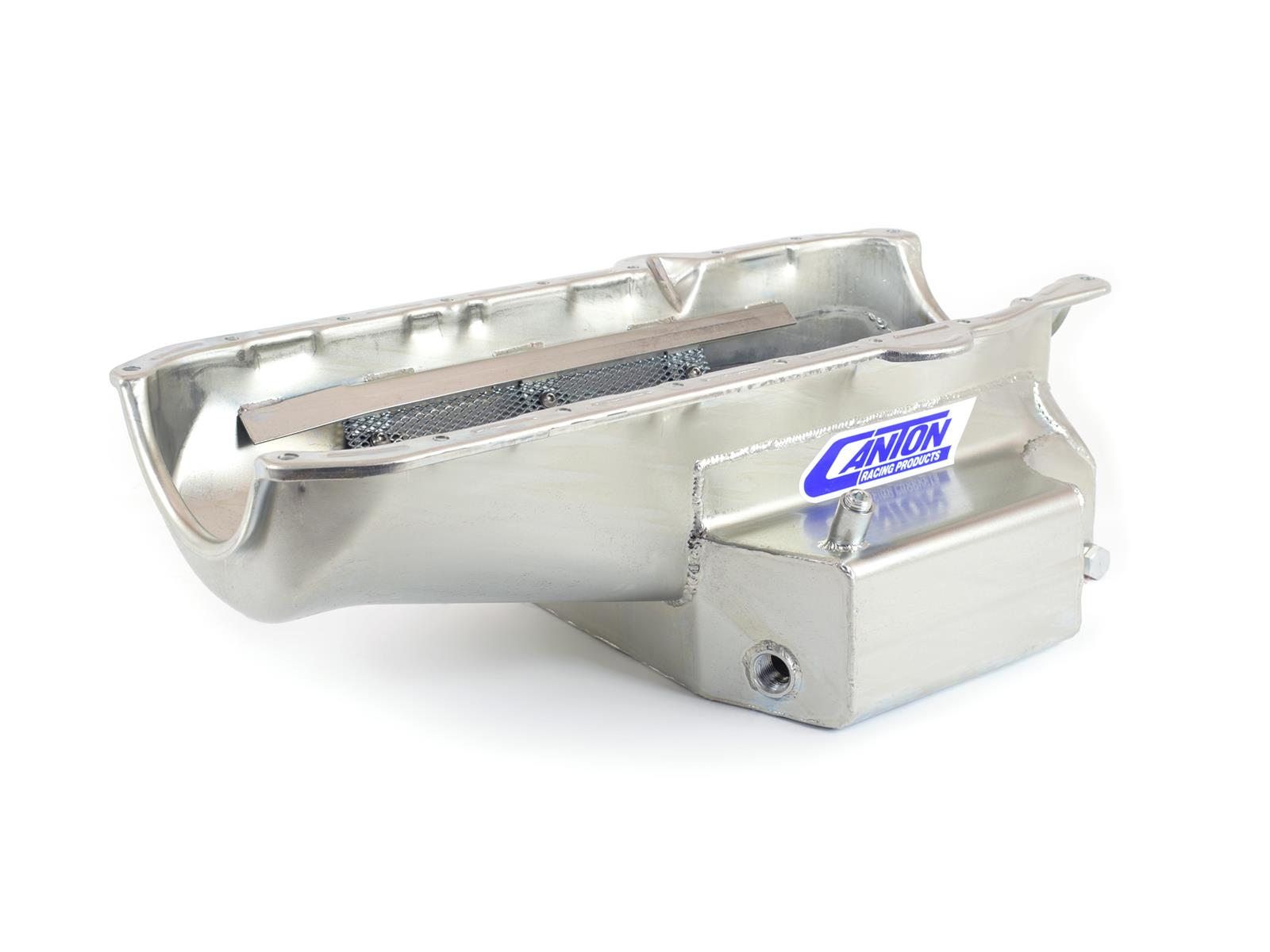 Canton Racing Circle Track Wet Sump Oil Pans 11-120T Pan, Track, Steel, 7 qt., Rear Sump, Chevy, Small Block, Each thumbnail 2