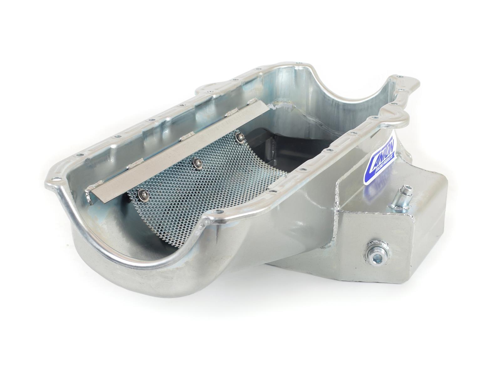 Canton Racing Circle Track Wet Sump Oil Pans 11-122 Pan, Track, Steel,6 qt., Rear Sump, Chevy, Small Block, Each thumbnail 2